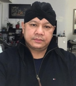 Bandi Wiyono, Ketua grup seni Reog Singo Lodoyo (foto: courtesy).