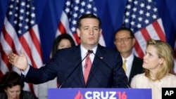 Ted Cruz wanda ya sha kaye a Indiana ya kuma janye daga takarar