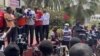Maimouna Ndour Faye, patronne de presse et plusieurs fois victimes de menaces, à Dakar, le 4 mai 2021. 