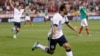 United States' Landon Donovan celebrates his goal against Mexico during the second half of a World Cup qualifying soccer match Sept. 10, 2013, in Columbus, Ohio. 