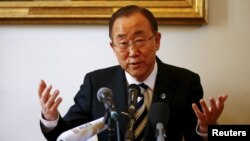 Sekjen PBB Ban Ki-moon batal mengunjungi kompleks industri Kaesong yang semula dijadwalkan hari Kamis 21/5 (foto: dok).