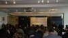 乔治华盛顿大学举行台湾研讨会(美国之音钟辰芳拍摄)