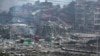 中国天津滨海新区开发区集装箱码头8.12大爆炸现场