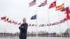 Jens Stoltenberg, generalni sekretar NATO-a ispred sedišta Severn-atlantskog saveza u Briselu.