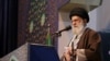 FILE - Iran's Supreme Leader Ayatollah Ali Khamenei delivers Friday prayers, in Tehran, Iran, Jan. 17, 2020. 