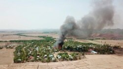 Rakxayn shtatida nizolar natijasi. Myanma, 16-may, 2020.