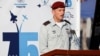 Kepala Staf Umum Pasukan Pertahanan Israel (IDF) Herzi Halevi berbicara dalam upacara kelulusan pilot Angkatan Udara Israel di pangkalan udara Hatzerim, pada 29 Juni 2023. (Foto: Reuters/Amir Cohen)