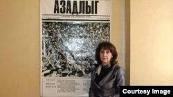 Səadət Cahangir (Foto Gözəl Bayramlının facebook səhifəsindən götürülüb)