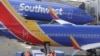 Foto yang diambil pada 5 Februari 2019 ini menunjukkan maskapai Southwest Airlines di Bandara Internasional Seattle-Tacoma, di Seattle, AS. (Foto: Ap/Ted S. Warren)