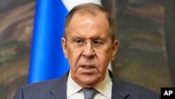 Menlu Rusia Sergei Lavrov (foto: dok). 