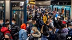 Метро у Франкфурті, Німеччина, грудень 2020 року
