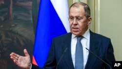 Menteri Luar Negeri Rusia Sergey Lavrov 