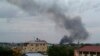 FILE - Black smoke rises above Juba, South Sudan, July 10, 2016. U.S. military has deployed about 40 soldiers to South Sudan’s capital following days of clashes that left hundreds dead and raised fears of renewed civil war.