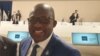 Christophe Lutundula, ministre ya mambi ya Bapaya ya RDC na bokutani lisanga lya kobundisa DAESH, na Rome, Italie, 29 juin 2021. (Twitter/Atoki Ileka)