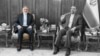 احمد صادقی، سفیر جمهوری اسلامی ایران در آسترالیا - (چپ)