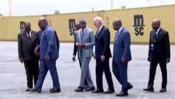 Le président Joe Biden au Port de Lobito