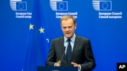 Ketua Dewan Uni Eropa Donald Tusk (Foto: dok).