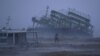 Typhoon Pummels Japan; Flights Canceled, Trains Shut Down