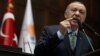 Presiden Turki Recep Tayyip Erdogan berbicara di Ankara (15/1). 