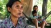Long Thon is a farmer in Kandal provice, about 40 kilometers from Cambodia's capital city of Phnom Penh. Her family is among the two million families facing drought. (Phorn Bopha/VOA Khmer)